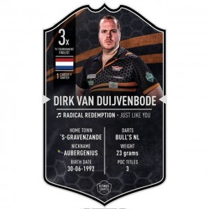 Ultimate Darts Card Dirk van Duijvenbode