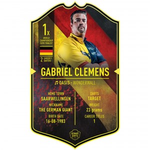 Ultimate Darts Card Gabriel Clemens