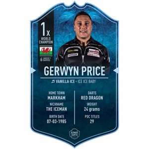 Ultimate Darts Card Gerwyn Price