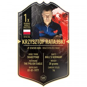 Ultimate Darts Card Krzysztof Ratajski