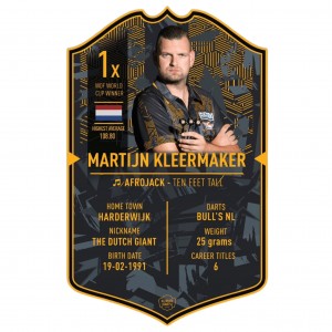 Ultimate Darts Card Martijn Kleermaker