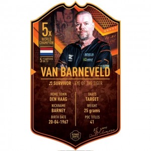Ultimate Darts Card Raymond van Barneveld