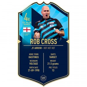 Ultimate Darts Card Rob Cross