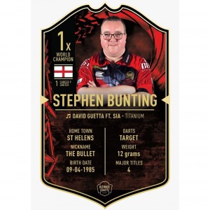 Ultimate Darts Card Stephen Bunting