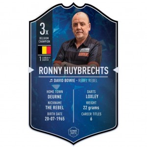 Ultimate Darts Card Ronny Huybrechts