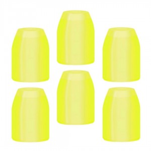 L-style Champagne Ring Caps Yellow ( 6 stuks )