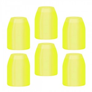 L-style Champagne Ring Caps Yellow ( 6 stuks )