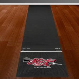 Shot! Rubber Dartmat 300X62 CM