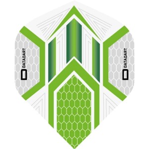 Datadart Hex Flights Grey Green