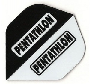 Pentathlon Flight Standaard 100 Zwart Wit