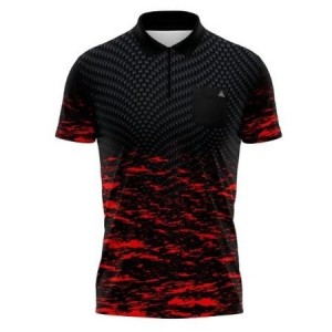 Arraz Lava Dartshirt Black-Red