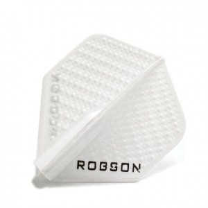 Bull's Robson Plus Dimple Flights White No.2