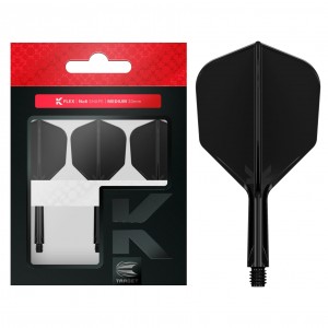 Target K-Flex Flights No6 Zwart