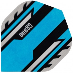 One80 Arrow Flights No2 Light Blue