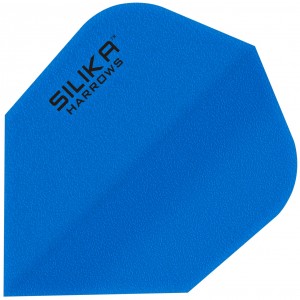 Harrows Silika Flights Solid Blauw