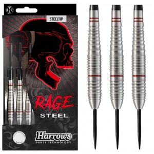 Harrows Rage Steel Dartpijlen 21-22-23-24 Gram