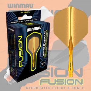 Winmau Fusion Flights Fluo Oranje