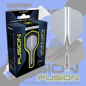 Winmau Fusion Flights Grijs