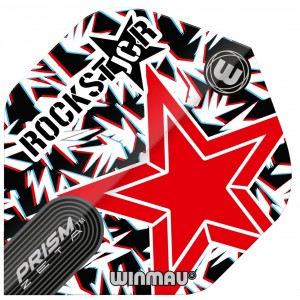 Winmau Prism Zeta Joe Cullen Rockstar 3 Flights