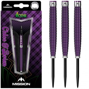 Mission Chloe OBrien 95% Dartpijlen Electro Purple 23-25 Gram
