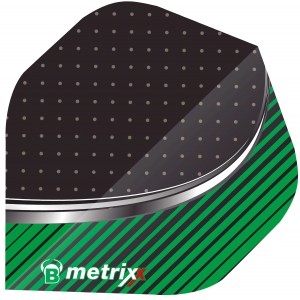 Bull's Metrixx Stripe Flights Green No2