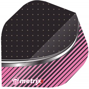 Bull's Metrixx Stripe Flights Pink No2