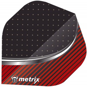 Bull's Metrixx Stripe Flights Red No2