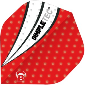 Bull's Dimpletec Flights Red No6