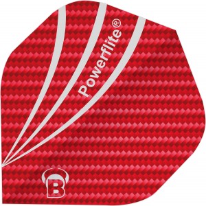 Bull's Powerflite Wave Flights Red No2