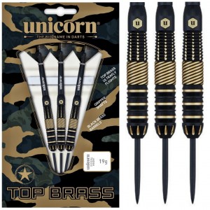 Unicorn Top Brass 2 Dartpijlen 19 Gram