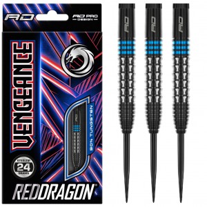 Red Dragon Vengeance Blue 90% Dartpijlen 22-24 Gram