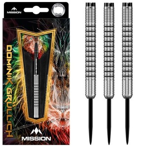 Mission  Dominik Grullich 95% Dartpijlen 21.5-23.5-25.5 Gram