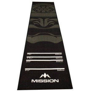 Mission Samurai Carpet Dartmat 290x60