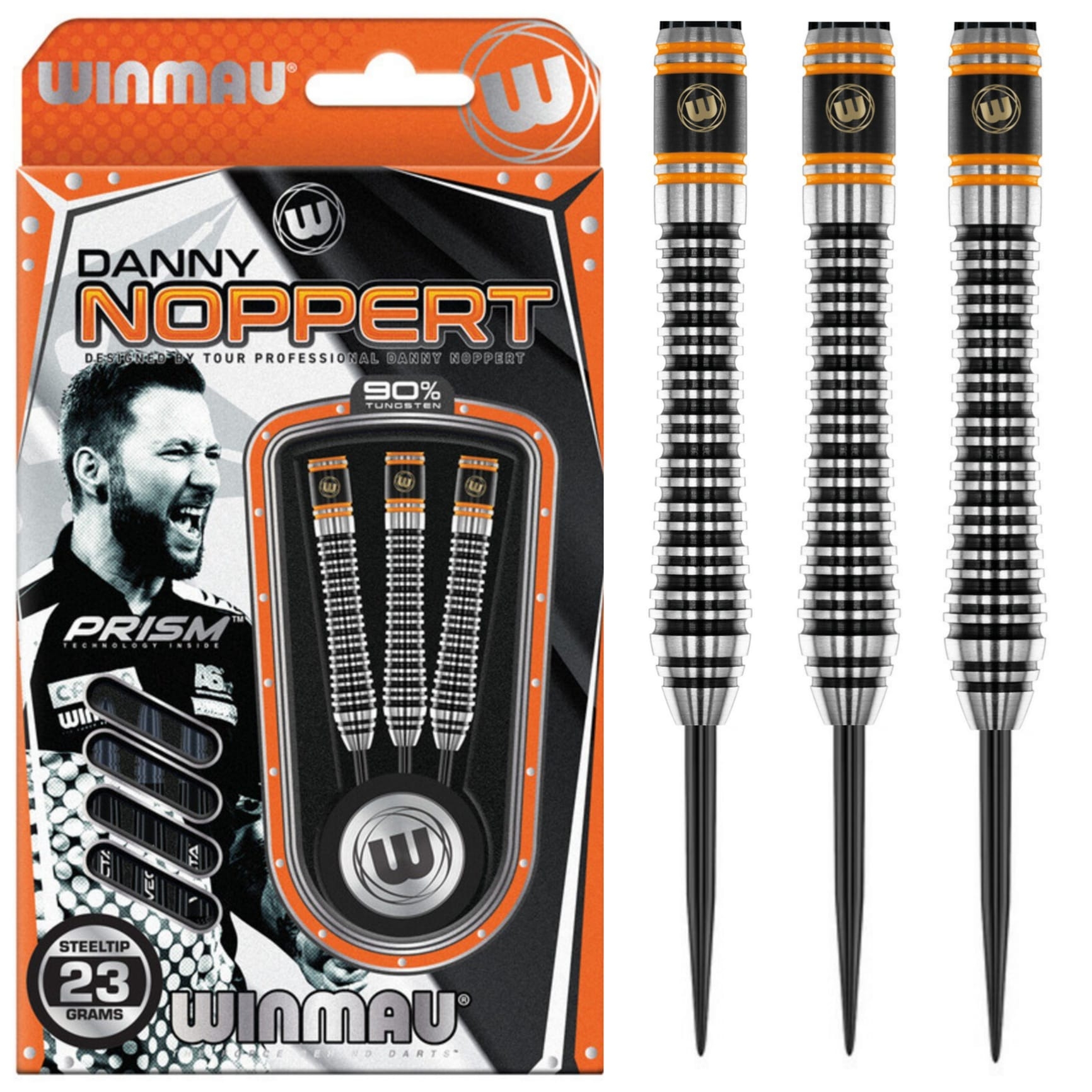 Winmau Danny Noppert 2.0 90% 21-23 Gram Winmau Danny Noppert 2.0 90% 21-23 Gram