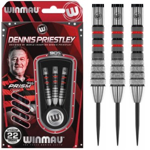 Winmau Dennis Priestley Diamond 30TH Anniversary  90% 19-22-24 Gram 