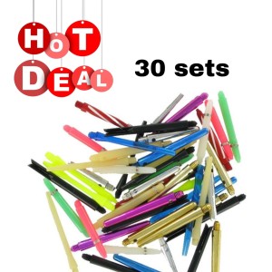 Assorti Nylon Shafts 30 Sets