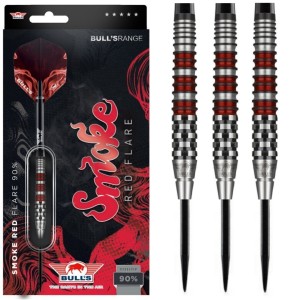 Bull's Smoke Red A 90% Dartpijlen 23-24 Gram