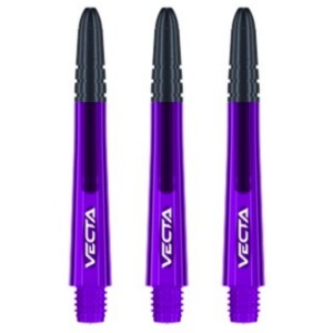 Winmau Vecta Purple & Black Shafts