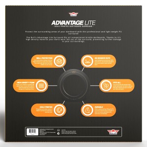 Bull's Advantage Gold Printed Surround