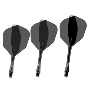 Winmau Fusion Flights Zwart 