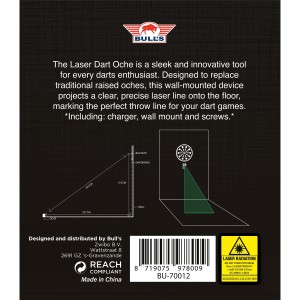 Bull's Green Laser Oche