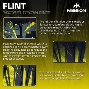 Mission Flint dartshirt