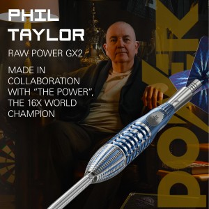 Target Phil Taylor Power Gx2 95% Swiss 22-24-26 Gram 