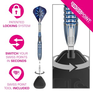 Target Phil Taylor Power Gx2 95% Swiss 22-24-26 Gram 