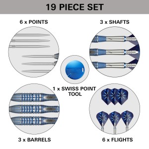 Target Phil Taylor Power Gx2 95% Swiss 22-24-26 Gram 