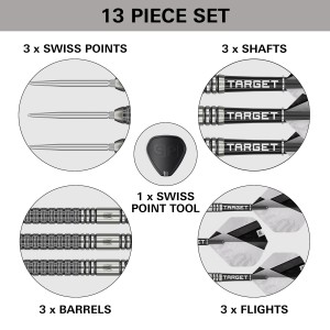 Target Beau Greaves G1 90% Swiss 23-25 Gram