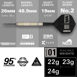 Target Dimitri van den Bergh 95K Swiss 22-23-24 Gram