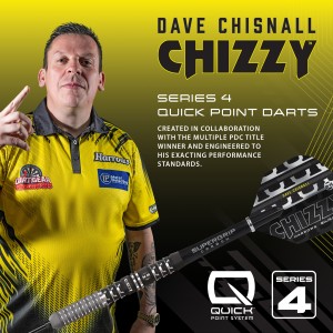 Harrows Chizzy Series 4 90% Dartpijlen