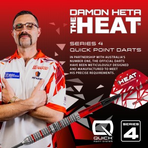 Harrows Damon Heta Series 4 90% Dartpijlen
