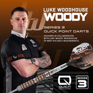 Harrows Luke Woodhouse Series 3 90% Dartpijlen